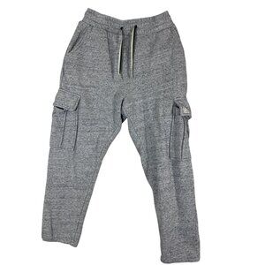 American Outfitters Cargo Joggers 12 Youth Gray Casual Modern Lounge Preppy Chic